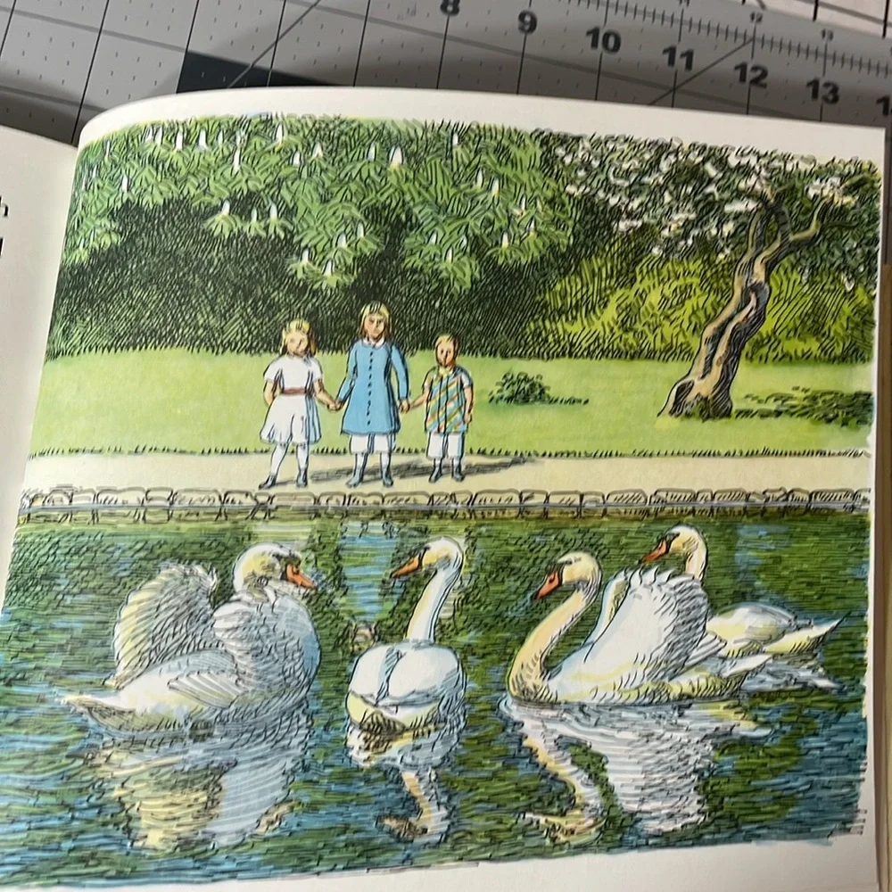 The Ugly Duckling book by Hans Christian Andersen, iilus. Johannes Larsen,
